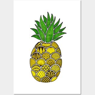 Pineapple Posters and Art